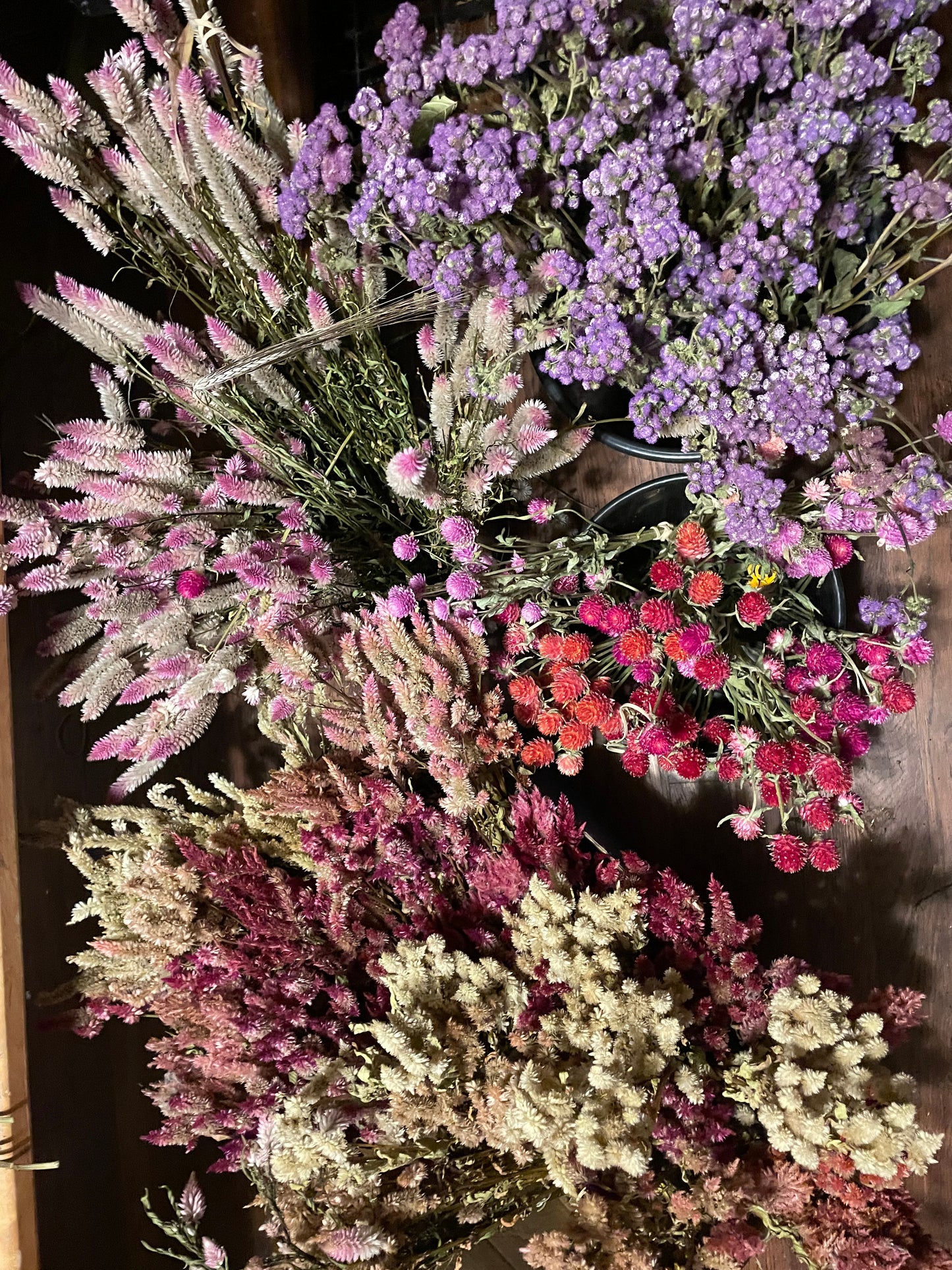 Dried Flower Bunches